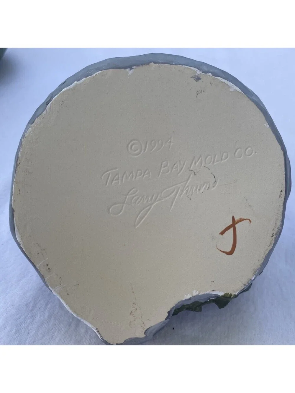 1994 Tampa Bay Mold Co Ceramic - Native American Gathering Water from River